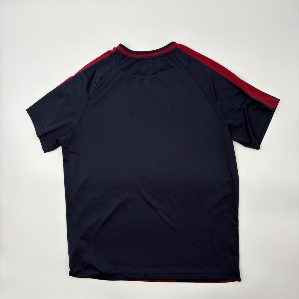 HKY FC Barcelona Mens Large Training Soccer Jersey Blue Red Short Sleeve - Picture 2 of 14